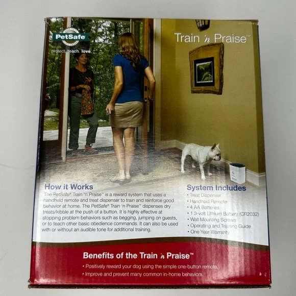 Train n’ Praise™ Treat Dispenser Petsafe dog treat dispenser